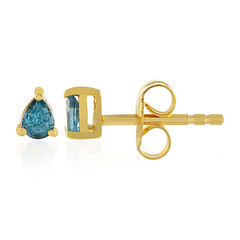 Orecchini in argento con Topazio Blu Londra