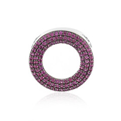 Ciondolo in argento con Rodolite
