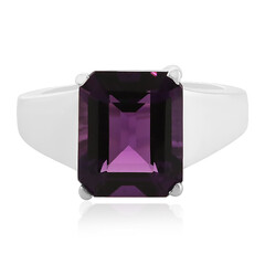 Anello in argento con Ametista
