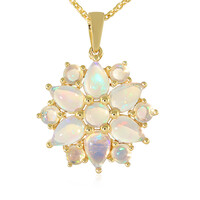 Collana in argento con Opale di Welo