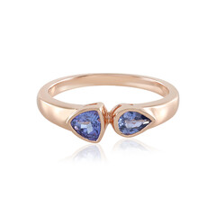 Anello in argento con Tanzanite