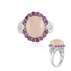 Anello in argento con Morganite del Madagascar