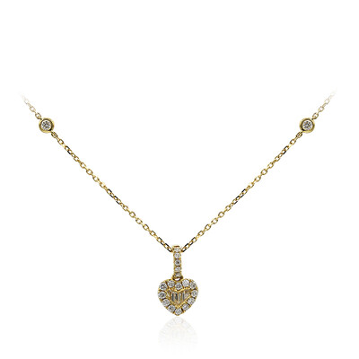 Collana in oro con Diamante SI2 (H) (CIRARI)