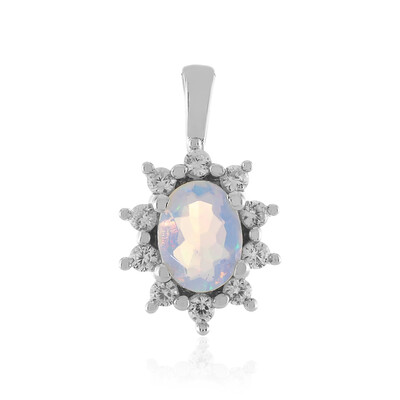 Ciondolo in argento con Opale di Welo