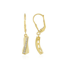 Orecchini in argento con Diamante I3 (H)