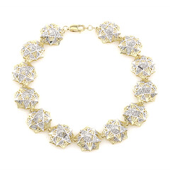 Bracciale in oro con Diamante I1 (I)  (Ornaments by de Melo)