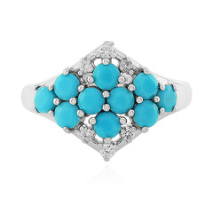 Anello in argento con Turchese Sleeping Beauty
