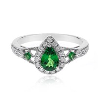 Anello in oro con Tsavorite AAA (CIRARI)