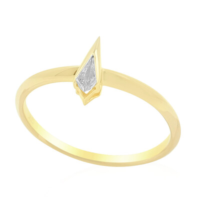 Anello in oro con Diamante VS2 (G) (de Melo)