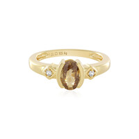 Anello in argento con Zircone Canarino