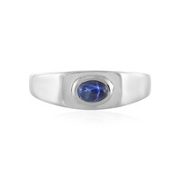 Anello in argento con Zaffiro Stellato Blu