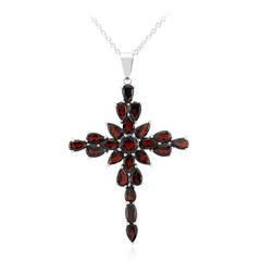 Collana in argento con Granato