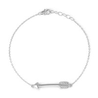 Bracciale in argento con Zircone