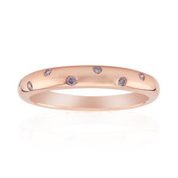 Anello in oro con Diamante Rosa d'Argyle I3 (Mark Tremonti)