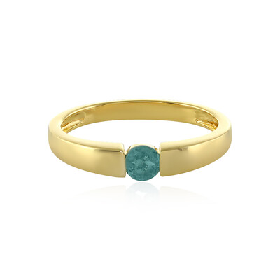 Anello in argento con Indicolite