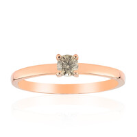 Anello in oro con Diamante Rose de France SI1 di Argyle