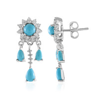 Orecchini in argento con Turchese Sleeping Beauty
