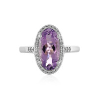 Anello in argento con Ametista Rose de France