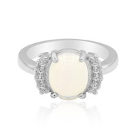 Anello in argento con Opale di Welo
