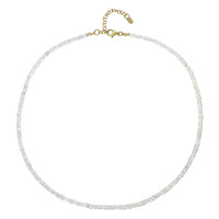 Collana in argento con Zaffiro Bianco