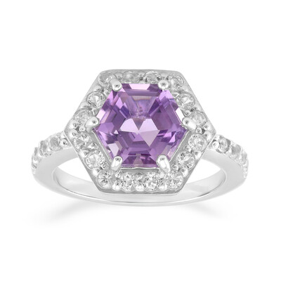 Anello in argento con Ametista