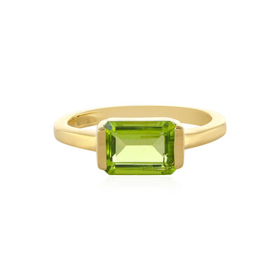 Anello in argento con Peridoto
