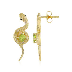 Orecchini in argento con Peridoto