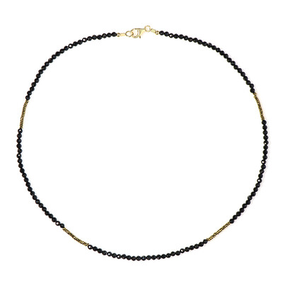 Collana in argento con Spinello Nero