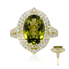 Anello in oro con Peridoto (AMAYANI)