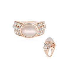 Anello in oro con Pietra di Luna Occhio di Gatto (KM by Juwelo)