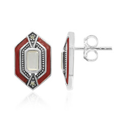 Orecchini in argento con Madreperla