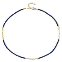 Collana in argento con Ematite Dorata (Riya)