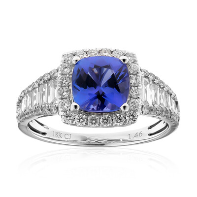 Anello in oro con Tanzanite AAA (CIRARI)