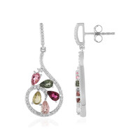 Orecchini in argento con Tormalina