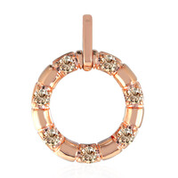 Ciondolo in oro con Diamante Rose de France SI1 di Argyle