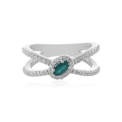 Anello in argento con Grandidierite