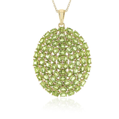 Collana in argento con Peridoto