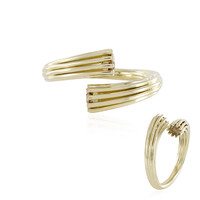 Anello in oro con Diamante Champagne I1 (de Melo)