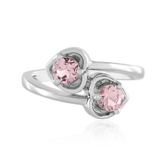 Anello in argento con Tormalina Rosa Nigeriana
