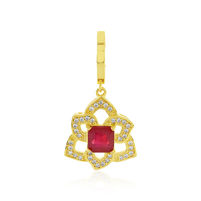 Ciondolo in argento con Rubino Bemainty