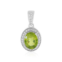 Ciondolo in argento con Peridoto