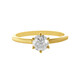 Anello in argento con Zircone