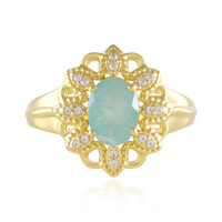 Anello in argento con Grandidierite