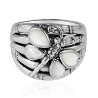 Anello in argento con Madreperla (Art of Nature)