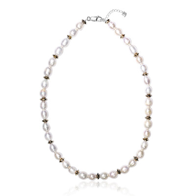 Collana in argento con Ematite Dorata (TPC)