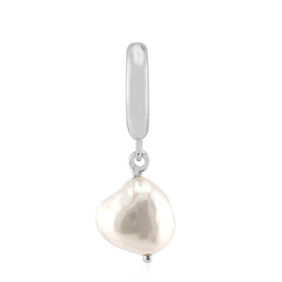 Ciondolo in argento con Perla d'Acqua Dolce Bianca (TPC)