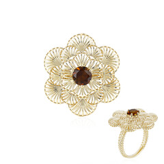 Anello in oro con Tormalina Arancione (Ornaments by de Melo)