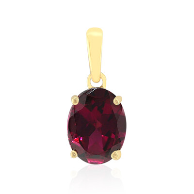 Ciondolo in oro con Rodolite