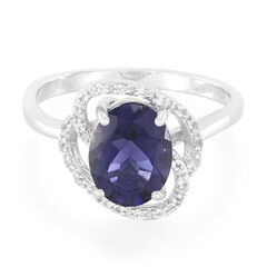Anello in argento con Iolite Orissa
