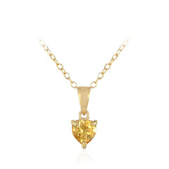 Collana in argento con Citrino